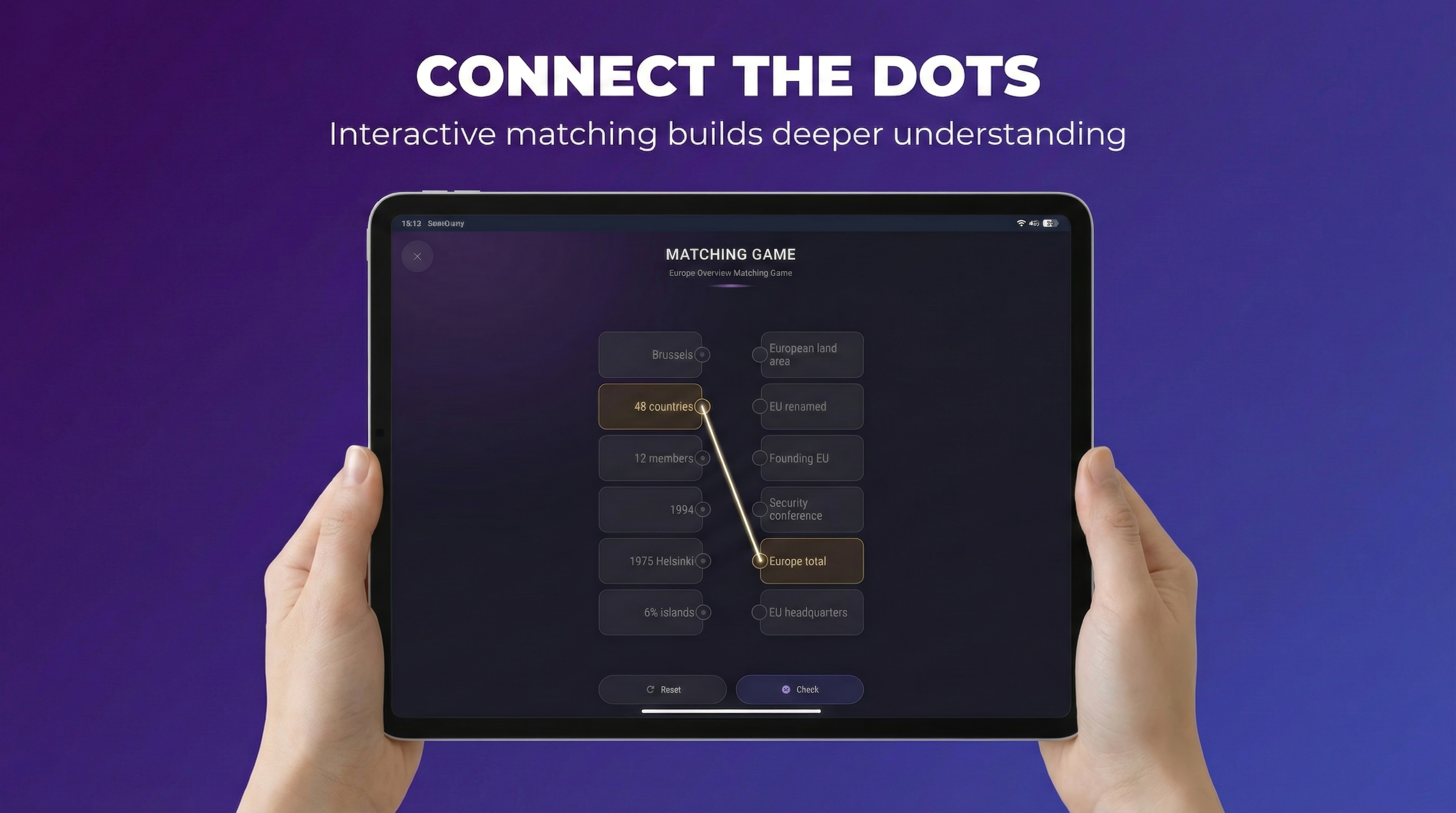 Connect the Dots - Interactive Matching